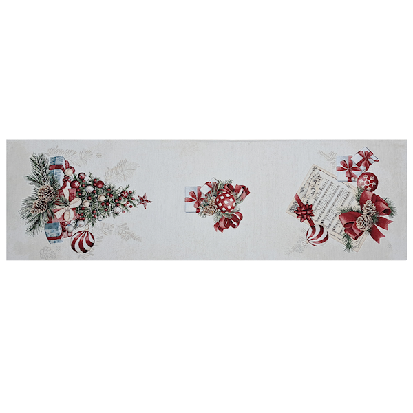 Obrus Gobelin BN Wigilia 100x100