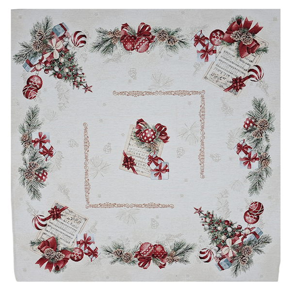 Obrus Gobelin BN Wigilia 100x100