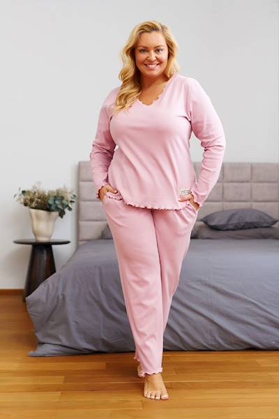 Piżama Dr Nap damska PB.7326 papaya