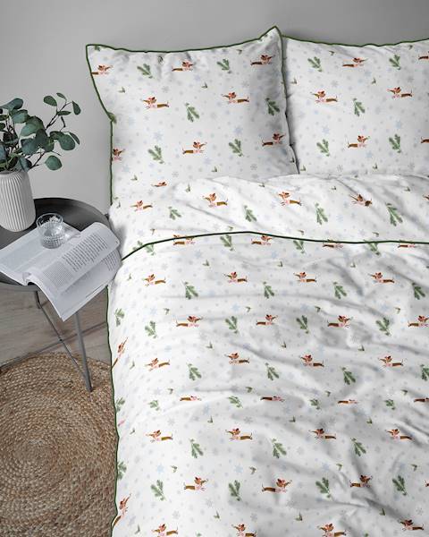 Pościel Martuli Perkal 160x200 Jamnik