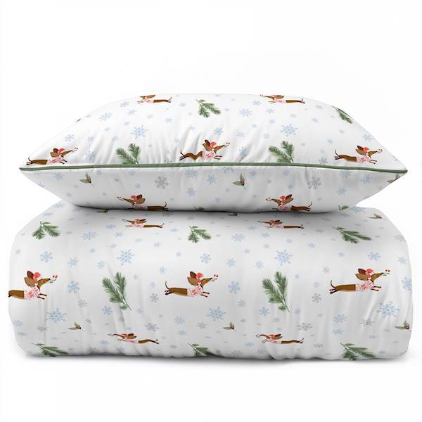 Pościel Martuli Perkal 220x200 Jamnik