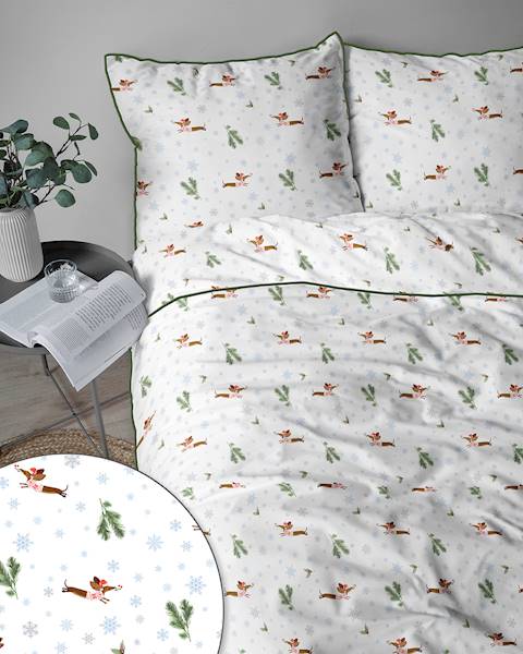 Poszewka Martuli Perkal 50x60 Jamnik