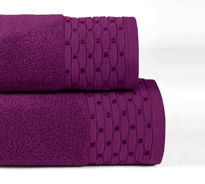 Ręcznik Greno New Chic 70x130 Śliwkowy