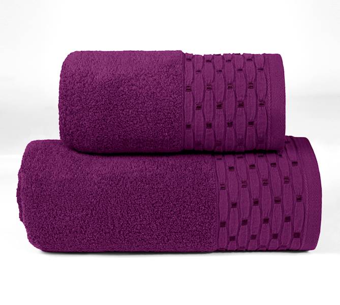 Ręcznik Greno New Chic 70x130 Śliwkowy