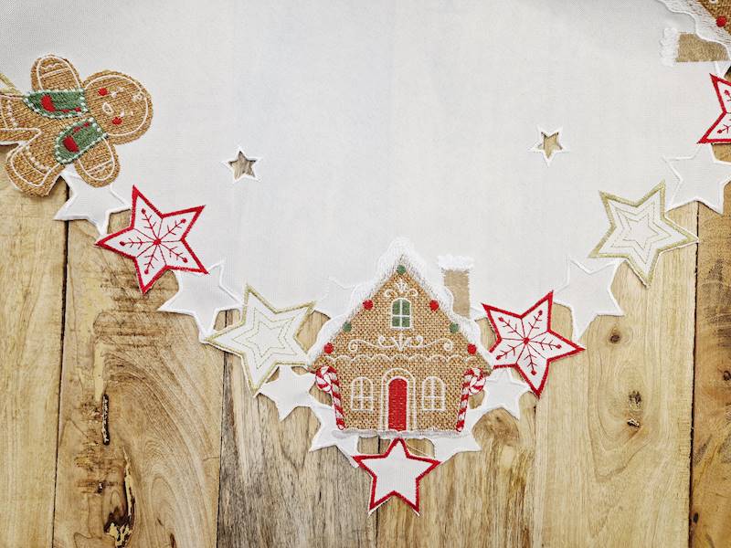 Bieżnik świąteczny 943 85x85