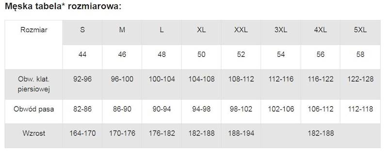 Piżama Cornette męska rozpinana 114/73 XXXL