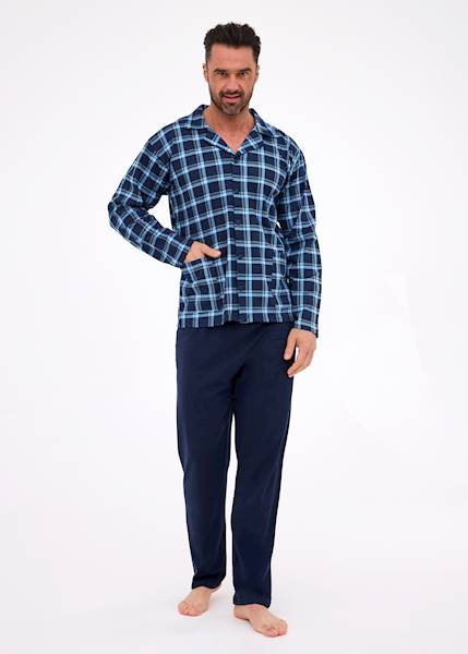 Piżama Cornette męska rozpinana 114/81 XXXL