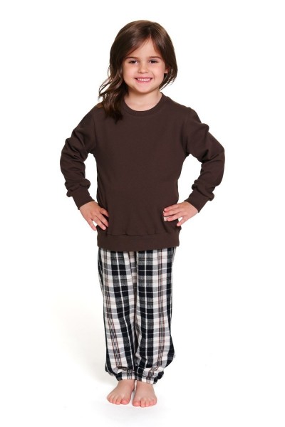 Piżama Dr Nap dziecięca PDU.7335 brownie 122/128