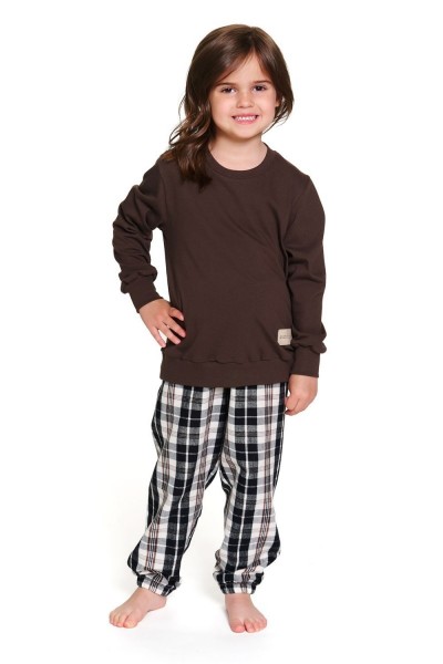 Piżama Dr Nap dziecięca PDU.7335 brownie 122/128
