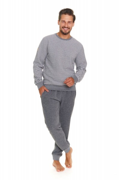 Piżama Dr Nap męska PMB.5248 dark grey XXL
