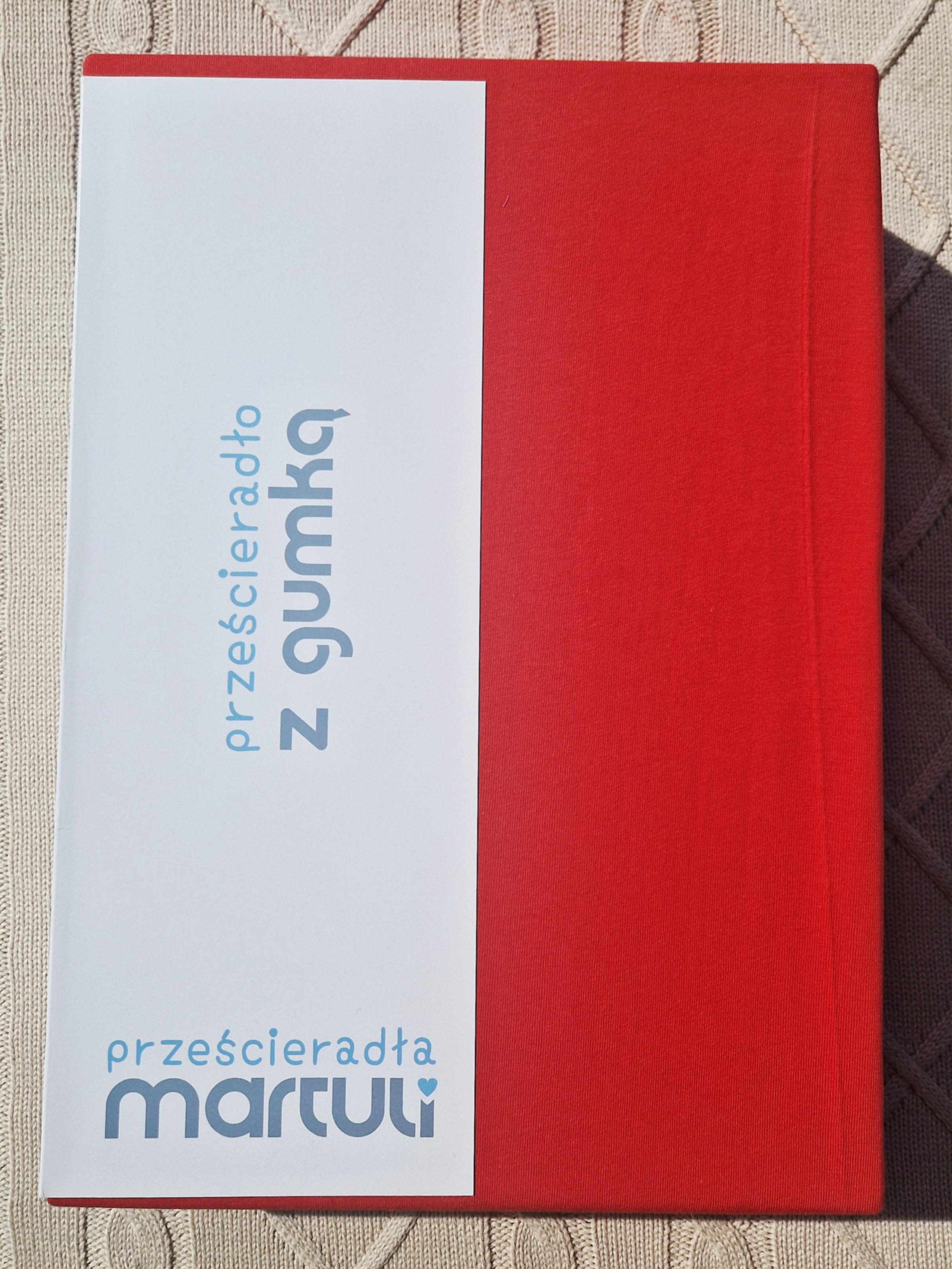 Prześcieradło Martuli Jersey 100x200 8 czerwony