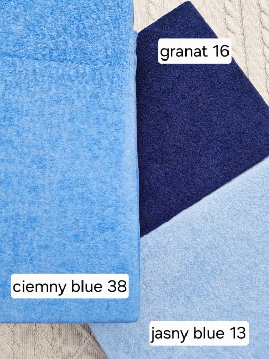 Prześcieradło Martuli Frotte 220x200 13 jasny blue