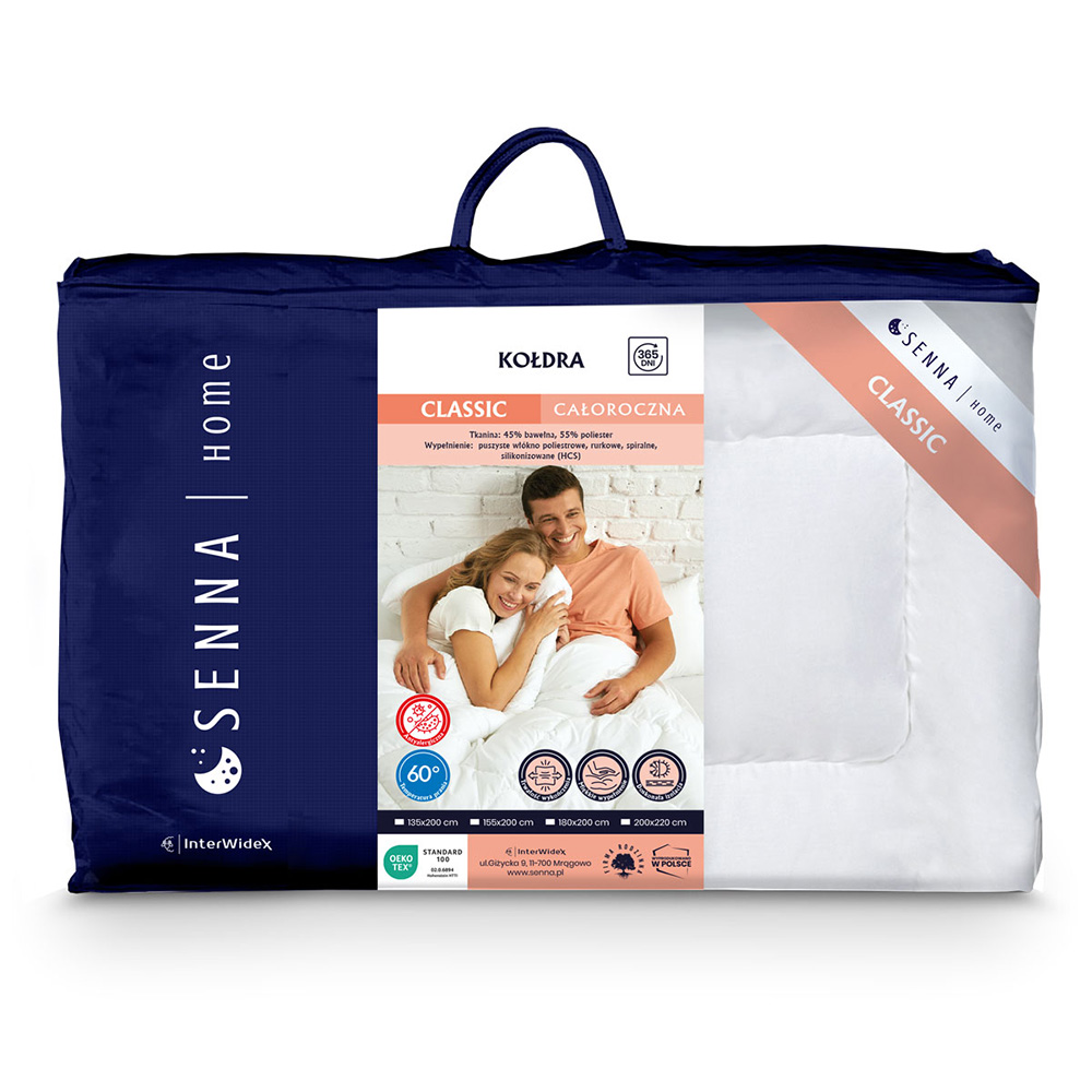 Kołdra Inter Widex Classic letnia 200x220