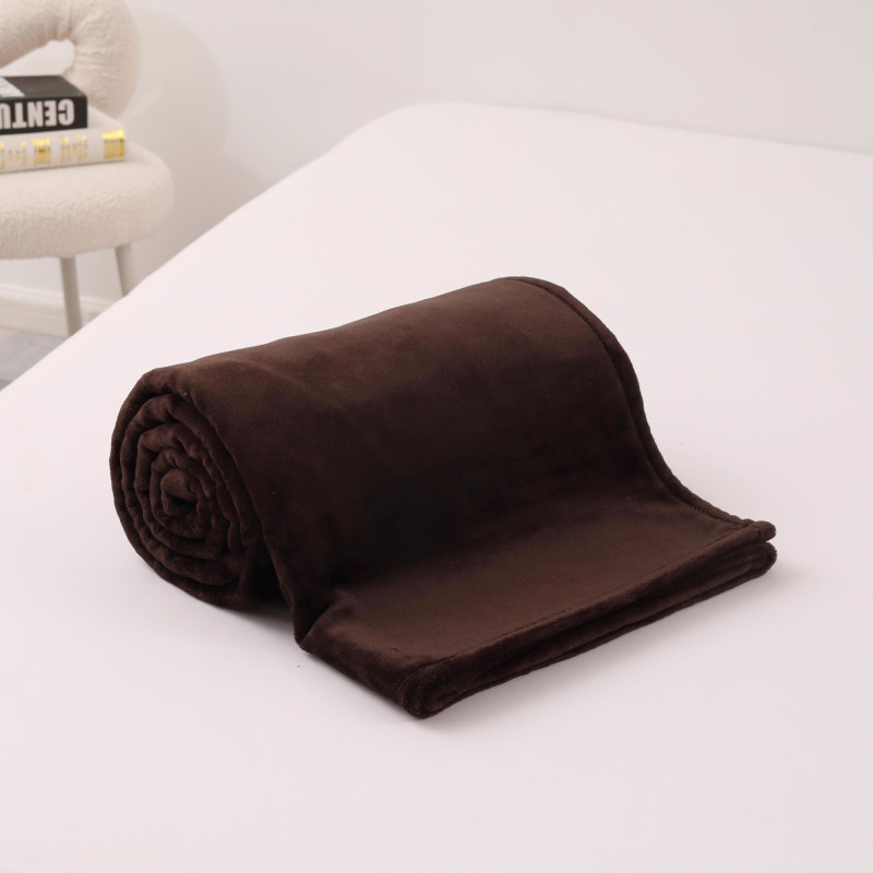 Koc - narzuta Merino 160x210+2x70x160 brown 69