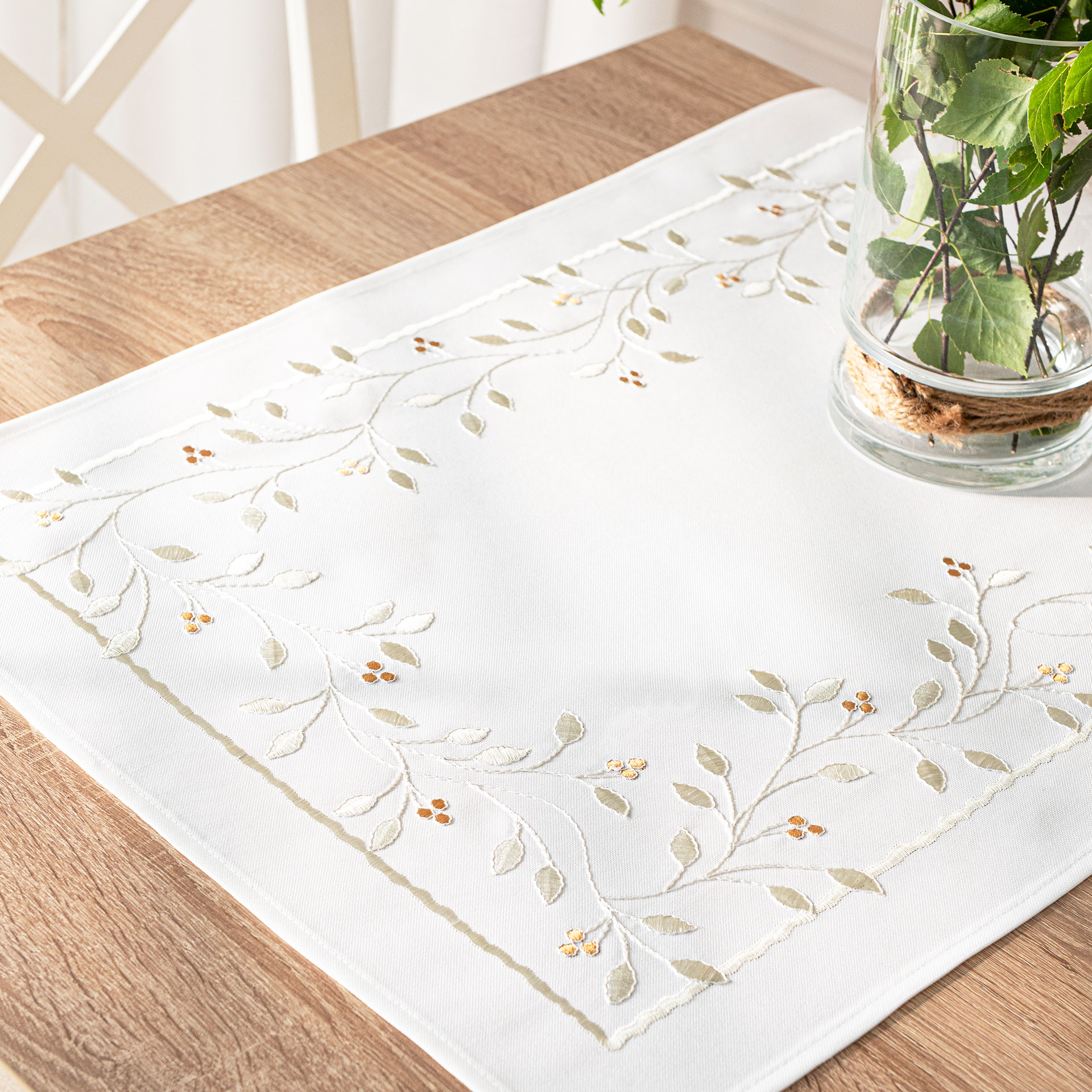 Bieżnik Zielona melodia 38x140