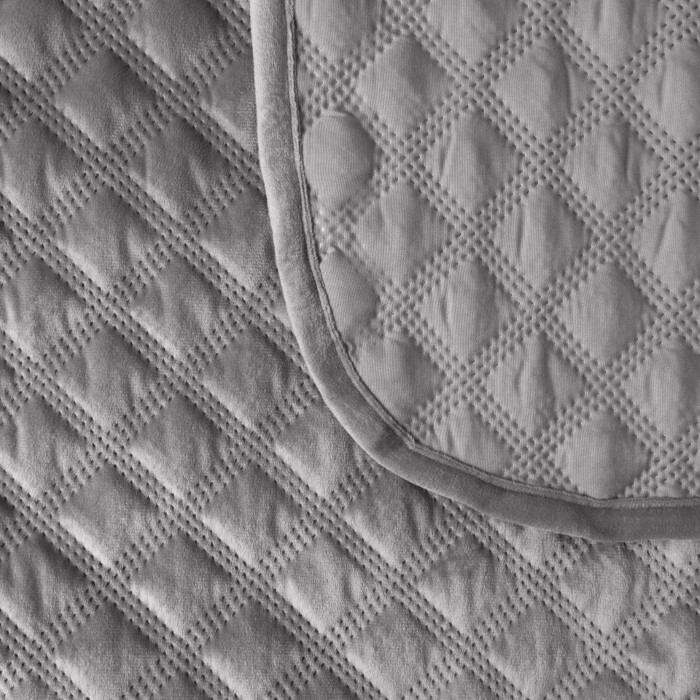 Narzuta Velvi 220x240 jasny szary
