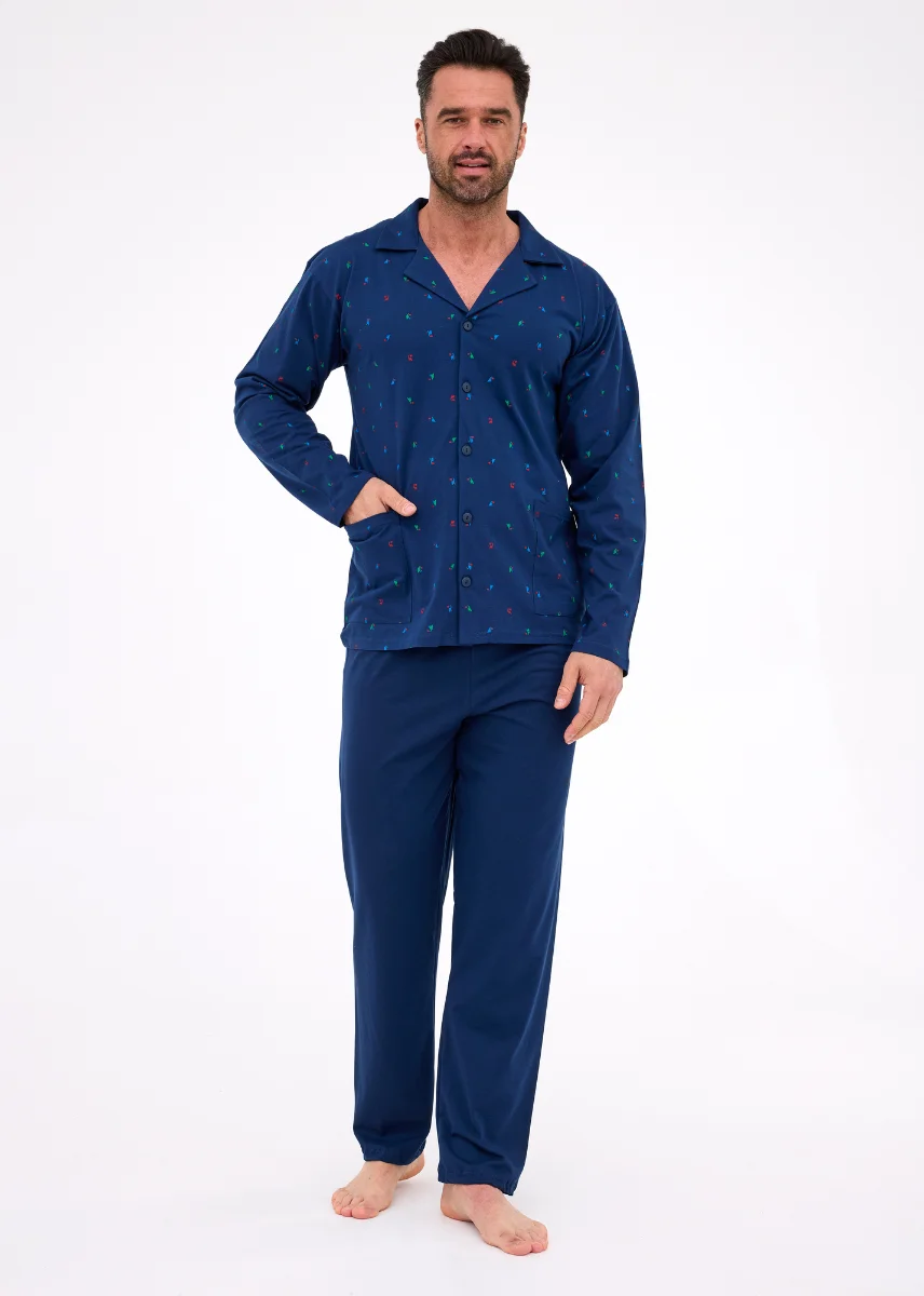 Piżama Cornette męska rozpinana 114/79 L