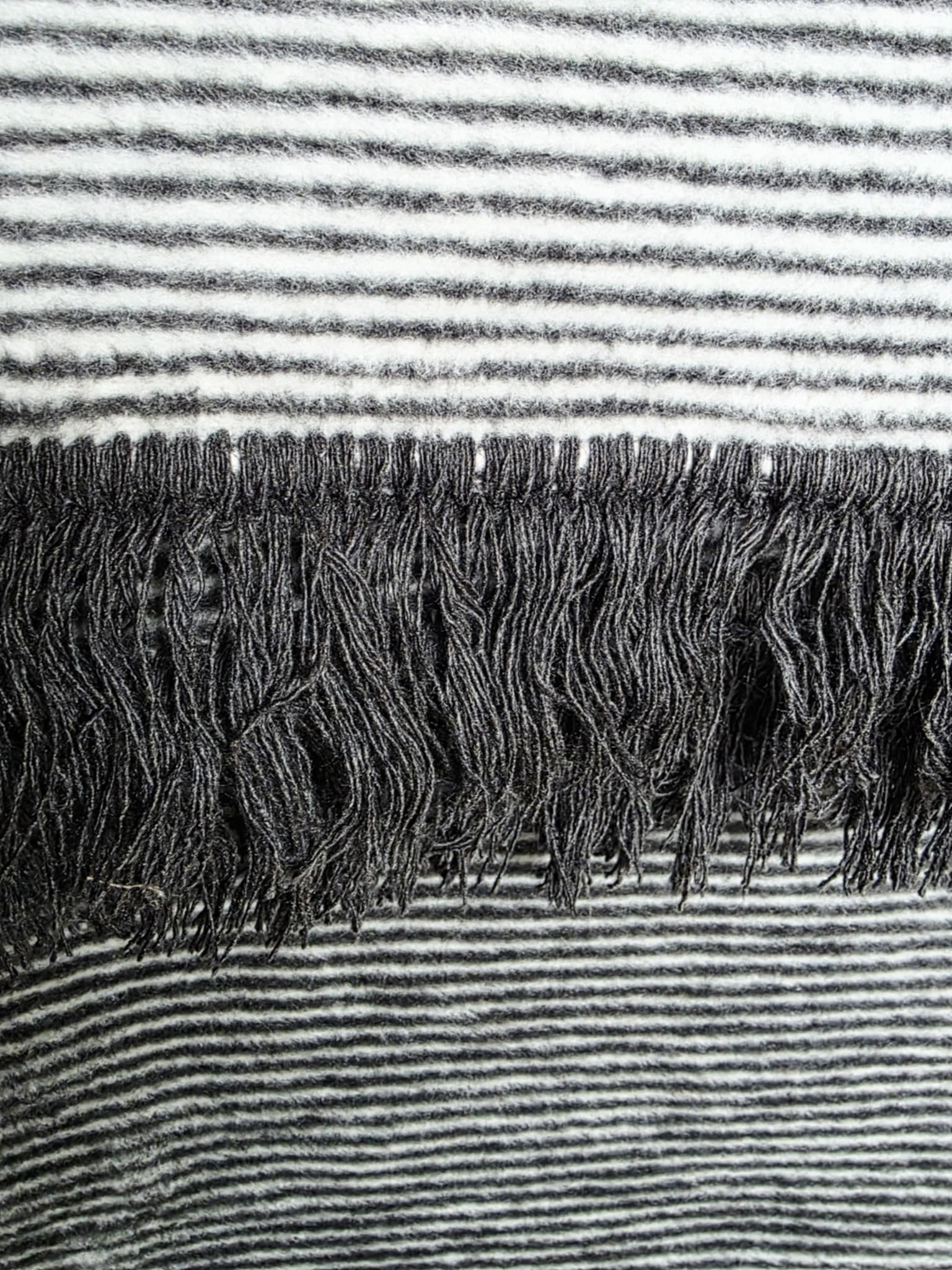 Koc bawełniany Cotton 150x200 Czarny melanż