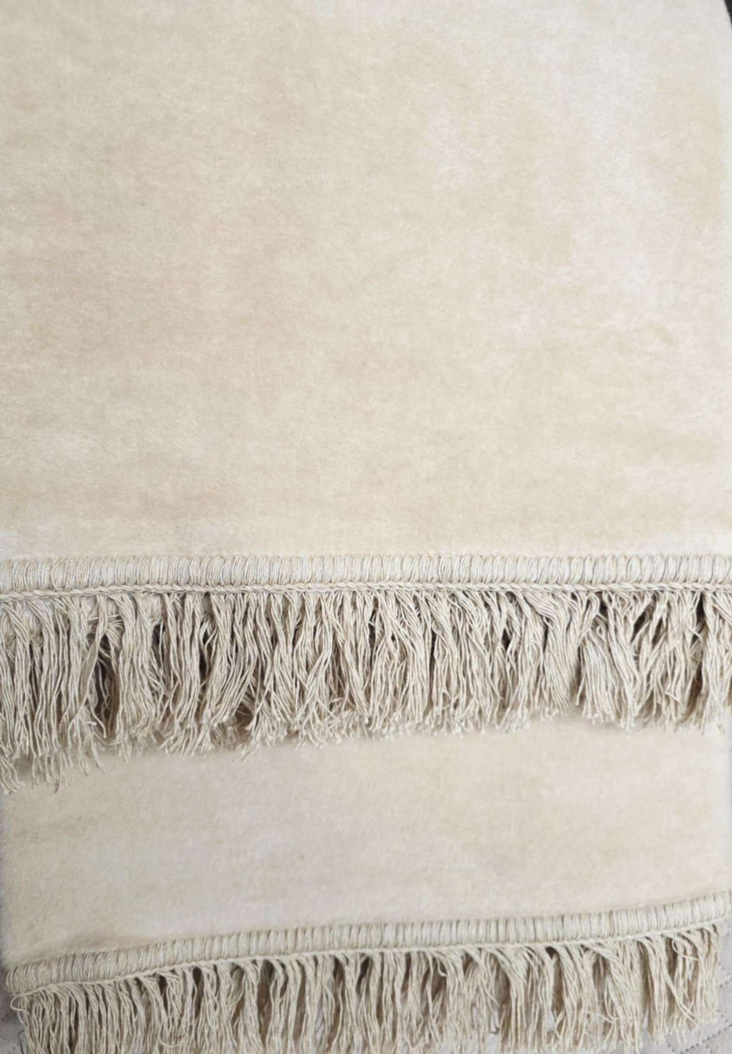 Koc bawełniany Cotton 150x200 Tussah/ecru