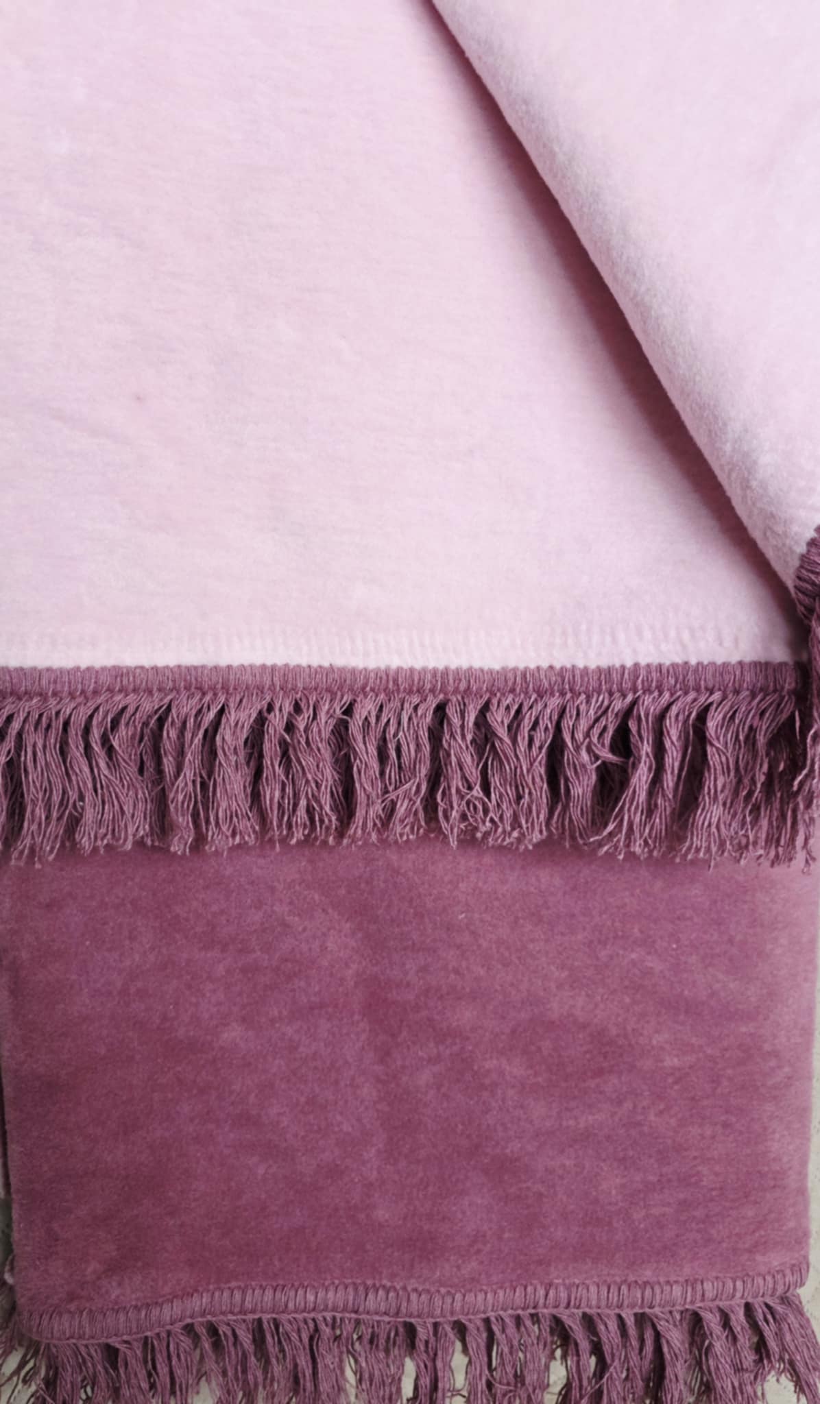 Koc bawełniany Cotton 150x200 Wild orchidea/ rose palido