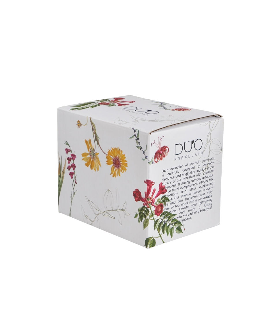 Kubek DUO 530ml szklany BARWY NATURY