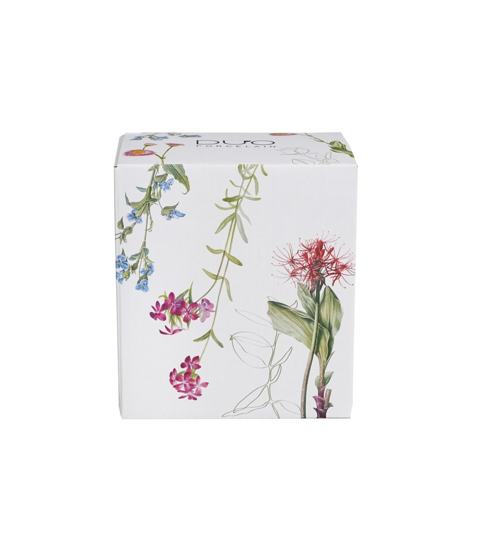 Kubek DUO 350ml szklany z podwójną ścianką i zaparzaczem BARWY NATURY