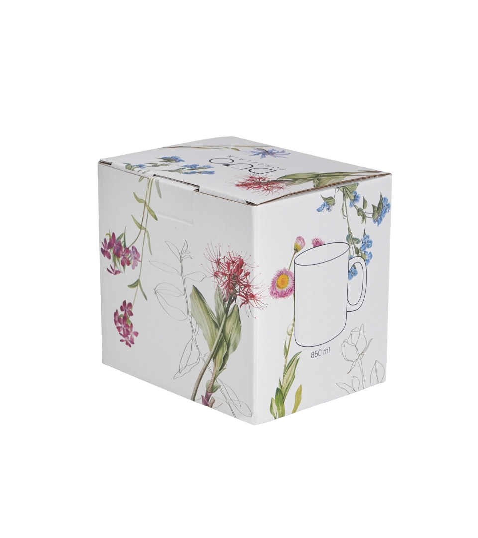 Kubek DUO 850ml duży BARWY NATURY