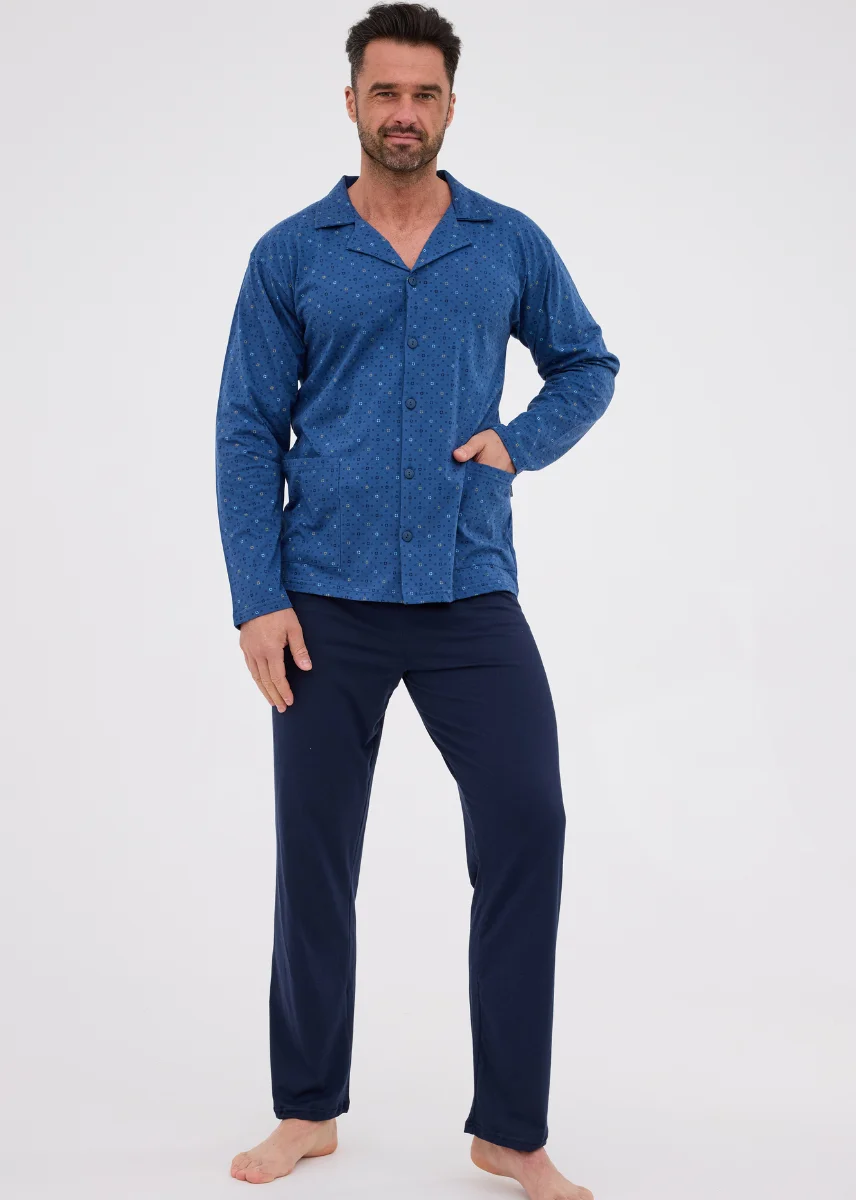 Piżama Cornette męska rozpinana 114/78 XXL