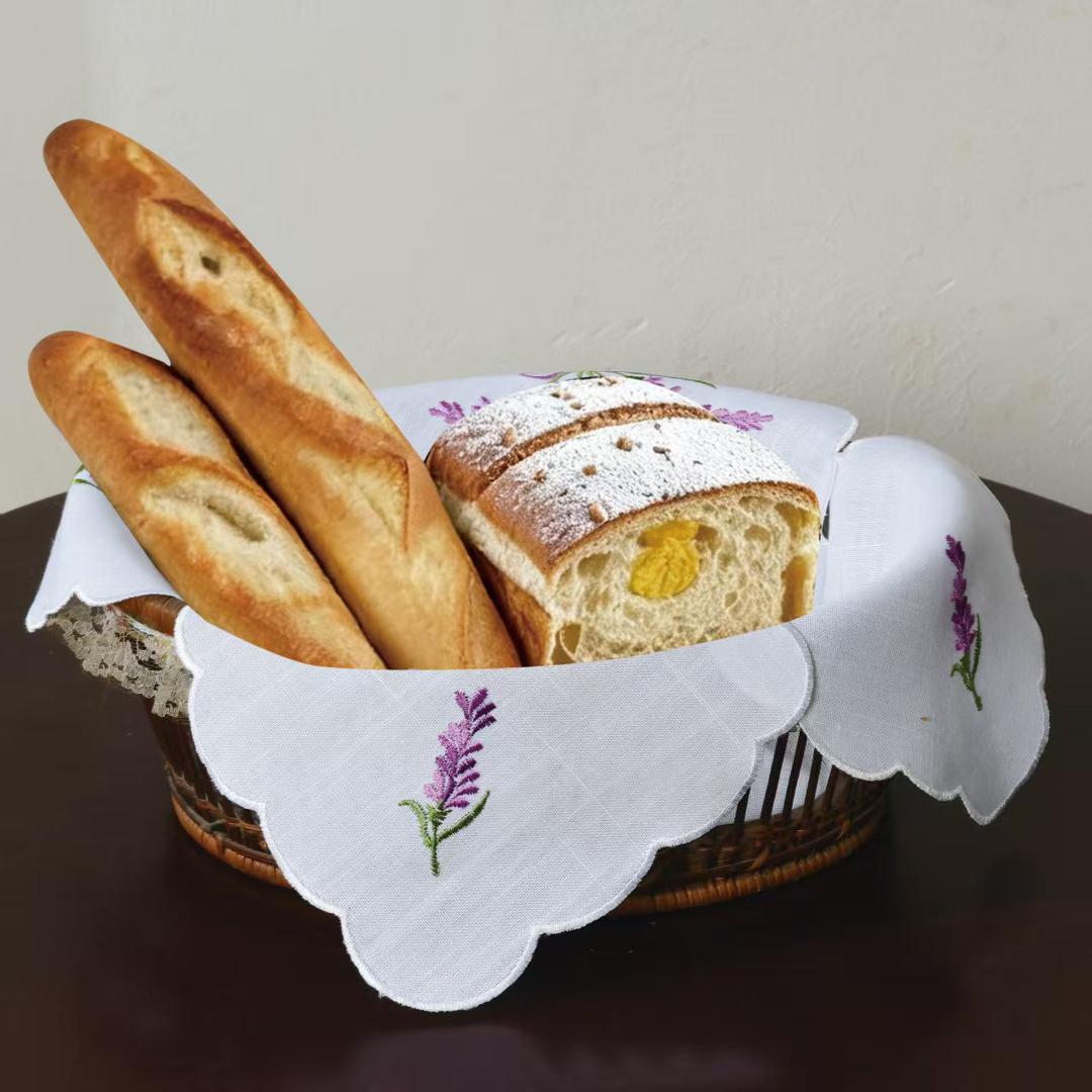 Serwetka do chleba lawenda 024 45x45