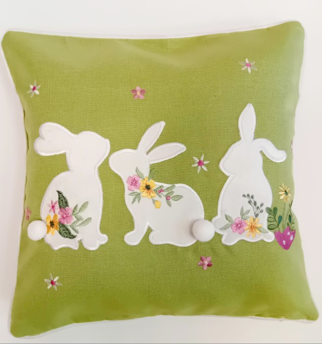 Poszewka Inari 0190-3 40x40 zielona