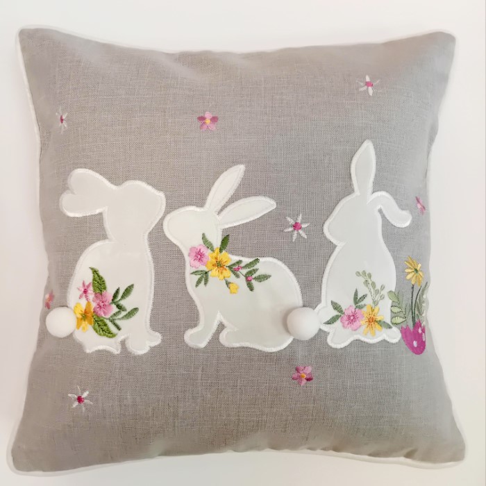 Poszewka Inari 0190-1 40x40 szara