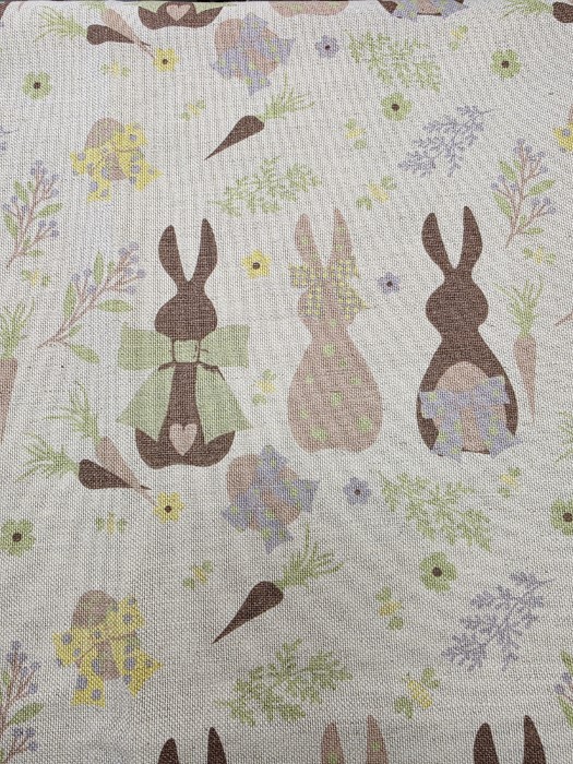 Bieżnik Martuli Zajączki Len 45x140