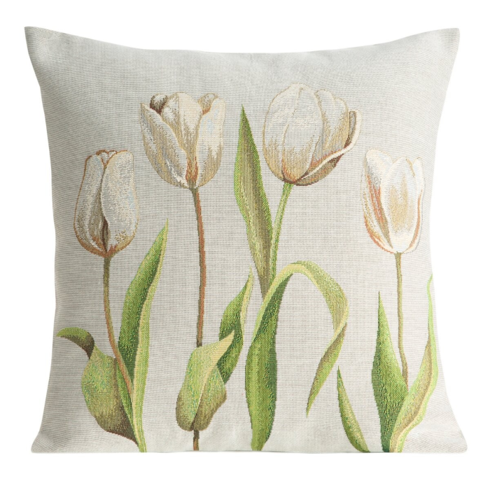 Poszewka Eurofirany Gobelin 4041 tulipany 45x45