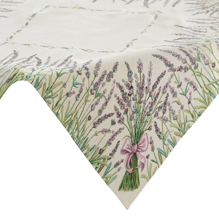 Bieżnik Eurofirany Gobelin 129 lawenda 100x100 