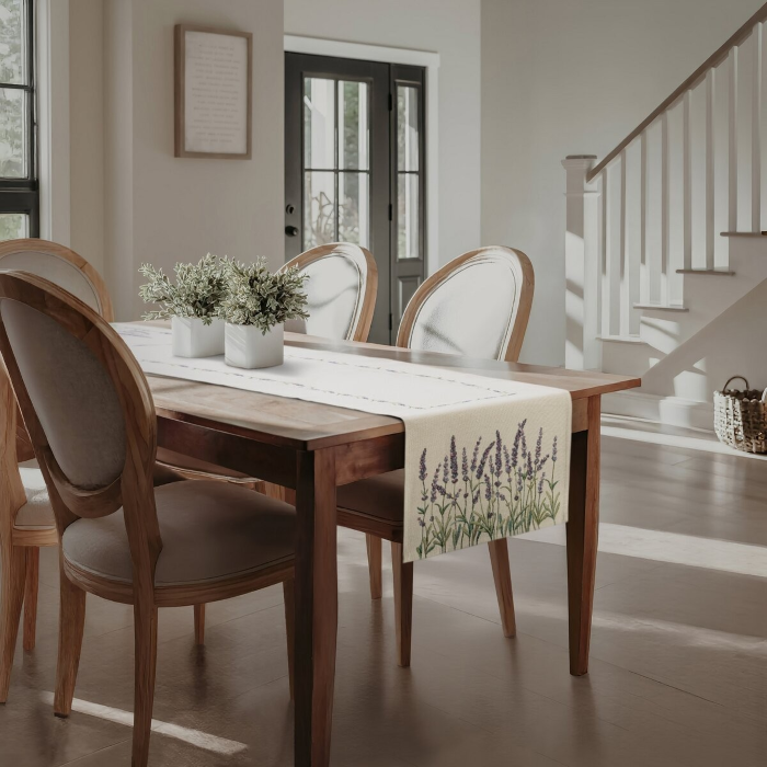 Bieżnik Eurofirany Gobelin 129 lawenda 40x100