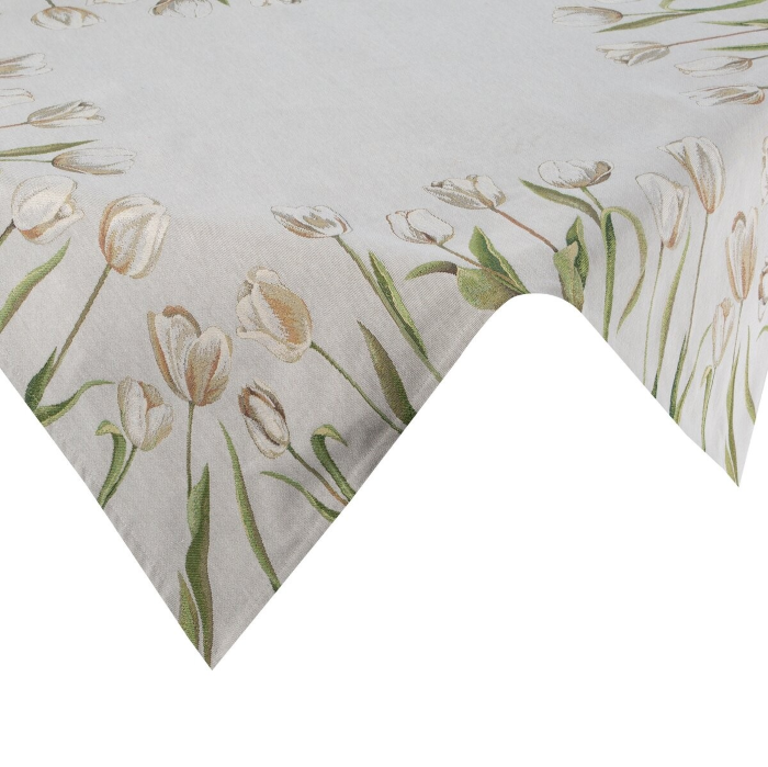 Bieżnik Eurofirany Gobelin 4041 tulipany 100x100