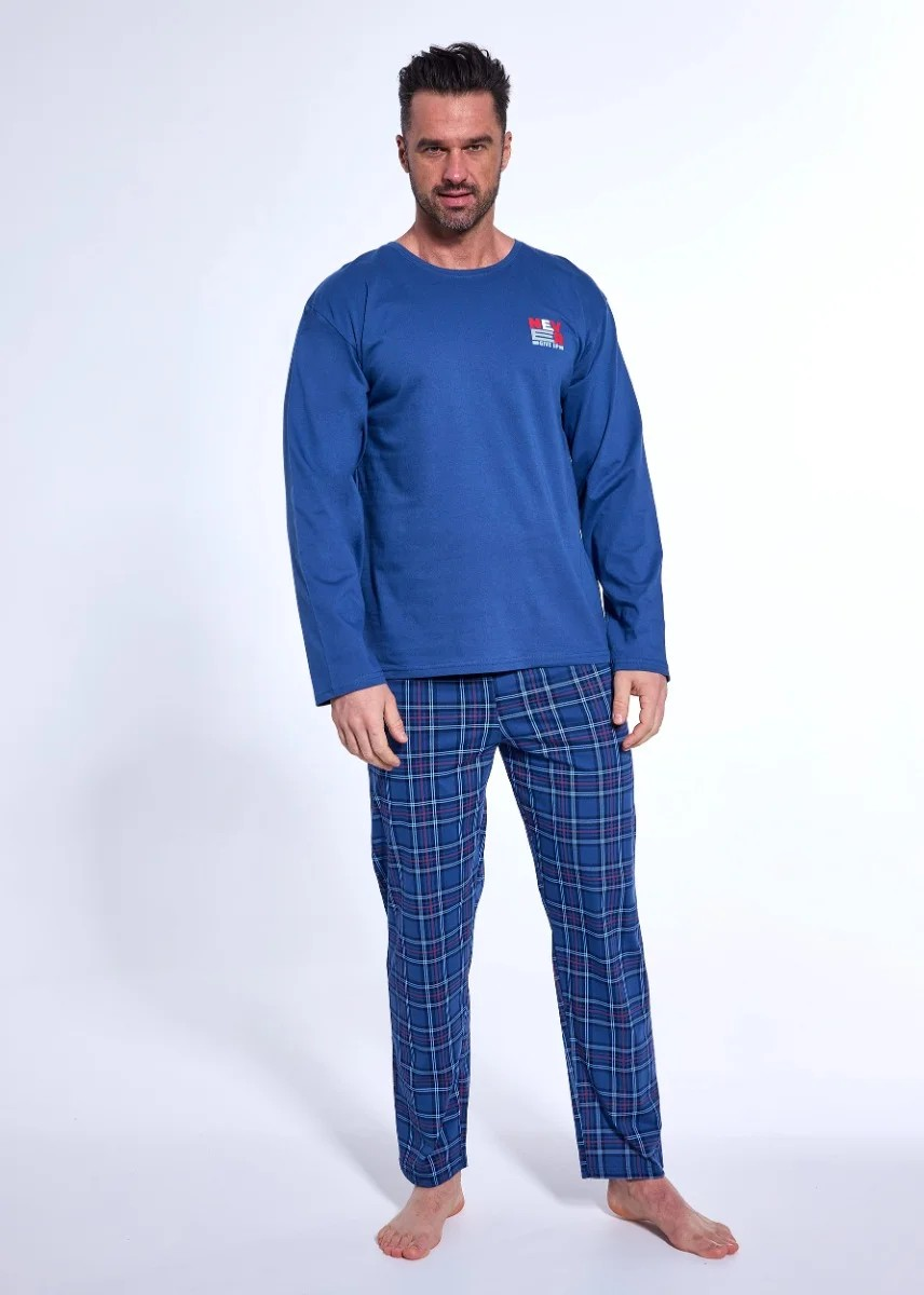 Piżama Cornette męska Never 4 jeans L