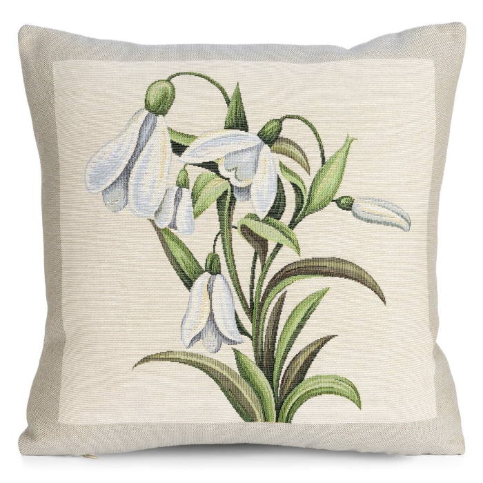 Poszewka Eurofirany Gobelin 1300 Przebiśnieg 45x45