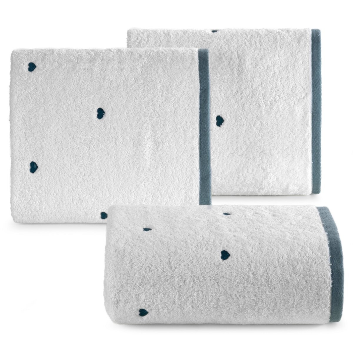 Ręcznik Eurofirany Baby58 biało niebieski