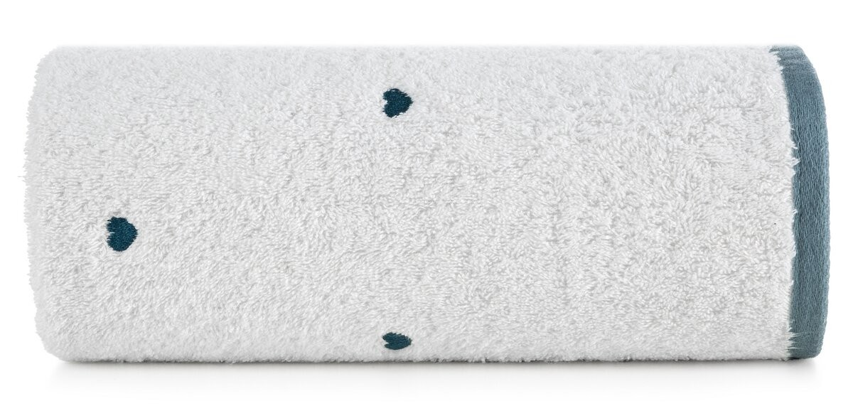 Ręcznik Eurofirany Baby58 50x90 biało niebieski