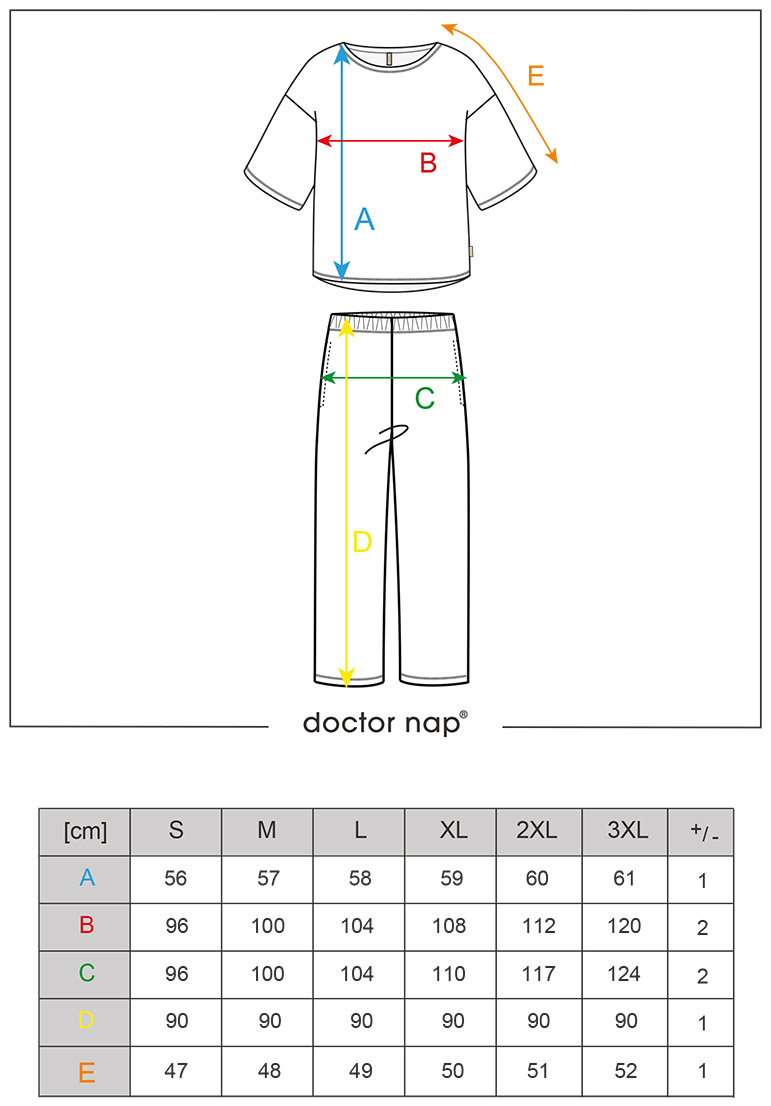 Piżama Dr Nap damska PM.7122 M