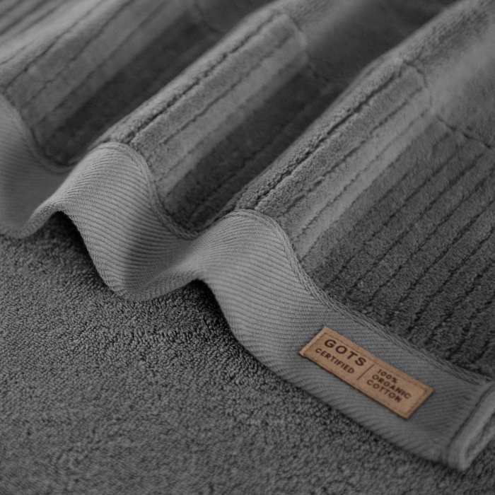 Ręcznik Zwoltex Porto z GOTS 30x50 grafit