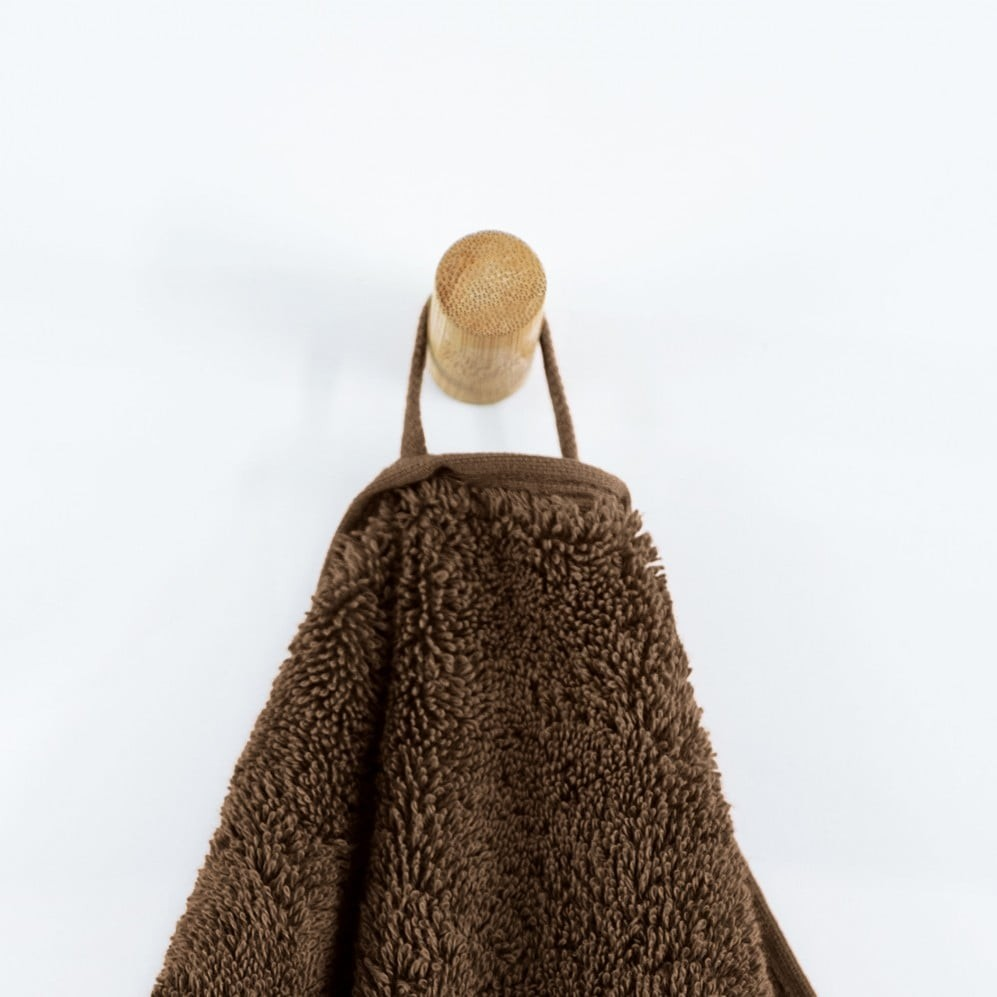 Ręcznik Zwoltex Queen z GOTS 30x50 brązowy