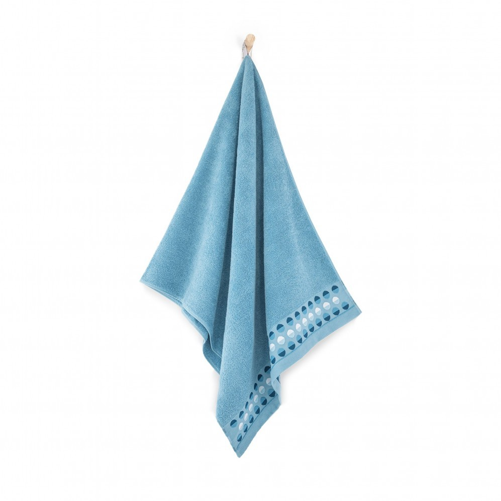 Ręcznik Zwoltex Zen 2 50x90 bałtycki niebieski