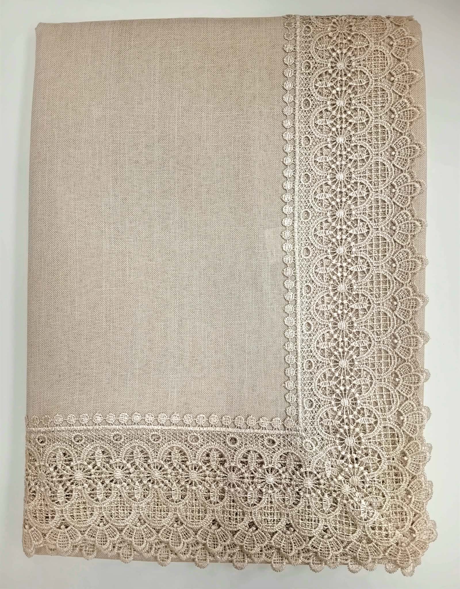 Obrus 20504 fi 160 beżowy