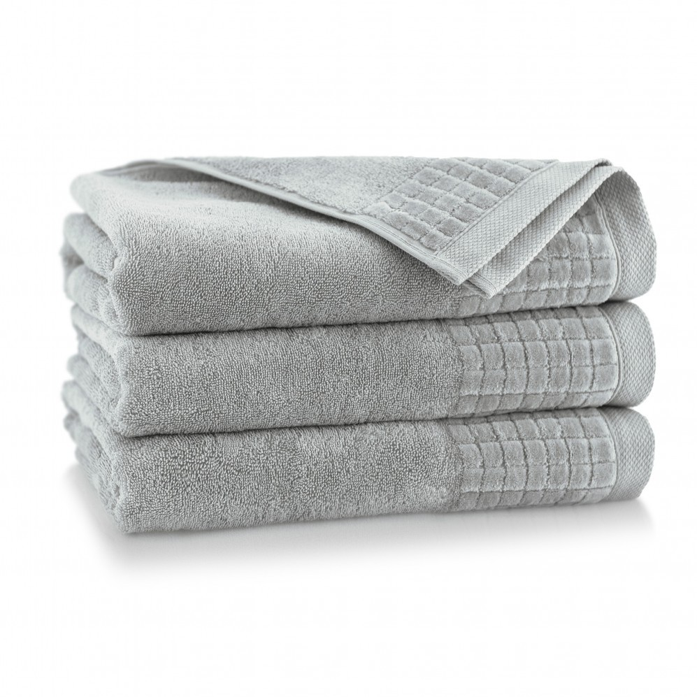 Ręcznik Zwoltex Paulo 50x100 jasny grafit