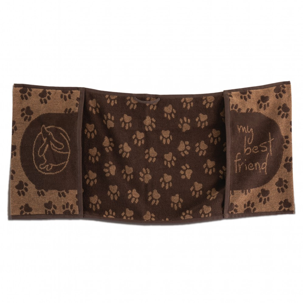Ręcznik Zwoltex dla pupila Best Friend 30x80 brązowy