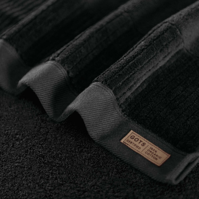 Ręcznik Zwoltex Porto z GOTS 50x100 czarny 