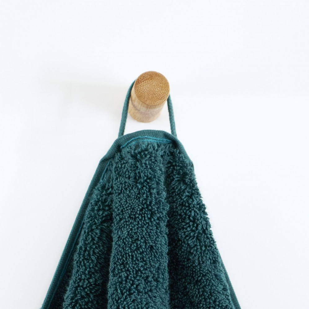 Ręcznik Zwoltex Queen z GOTS 50x100 turkusowy