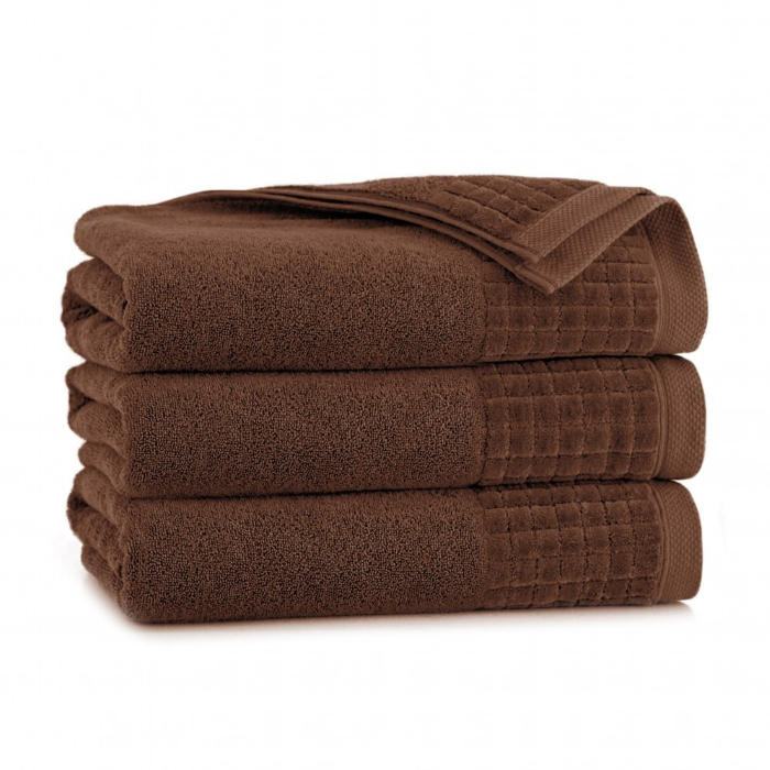 Ręcznik Zwoltex Paulo 70x140 brązowy